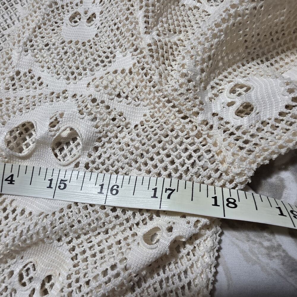 White Skull Mesh Long-Sleeve Top - Picture 8 of 8
